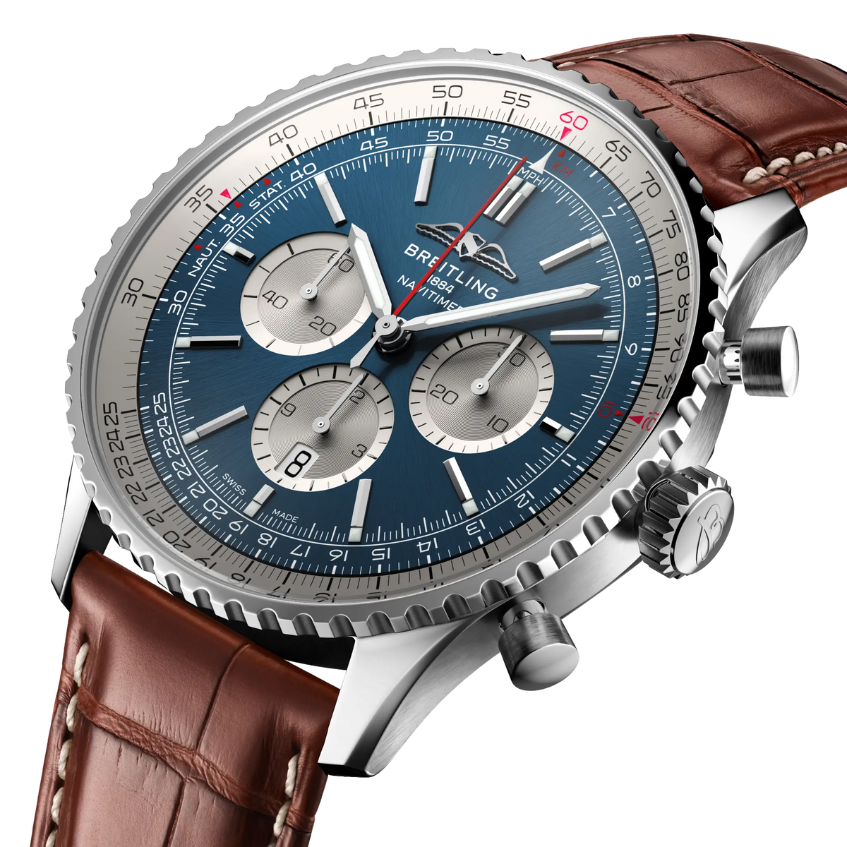 Navitimer B01 Chronograph 46 Stainless steel 46 mm AB0137211C1P1 secondary view