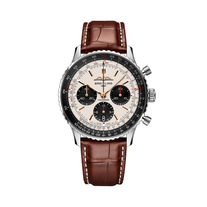 Navitimer B01 Chronograph 43 Stainless steel 43 mm AB01381E1G1P1 main view