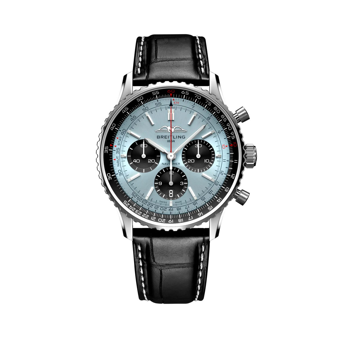 Navitimer B01 Chronograph 43 Stainless steel 43 mm AB0138241C1P1 main view