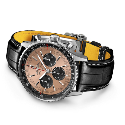 Navitimer B01 Chronograph 43 Stainless steel 43 mm AB0138241K1P1 third view