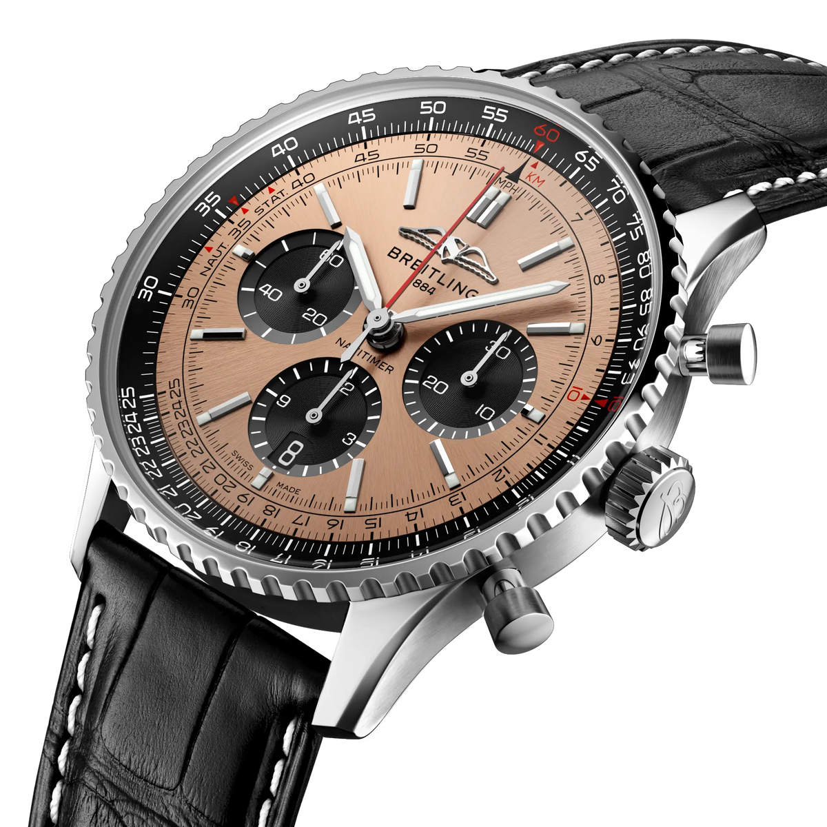 Navitimer B01 Chronograph 43 Stainless steel 43 mm AB0138241K1P1 secondary view