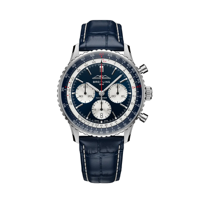 Navitimer B01 Chronograph 43 Tribute to Concorde Stainless steel 43 mm AB01389C1C1P1 main view