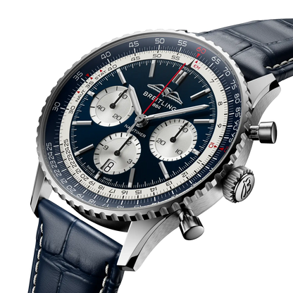 Navitimer B01 Chronograph 43 Tribute to Concorde Stainless steel 43 mm AB01389C1C1P1 secondary view
