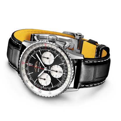 Navitimer B01 Chronograph 41 Stainless steel 41 mm AB0139211B1P1 third view