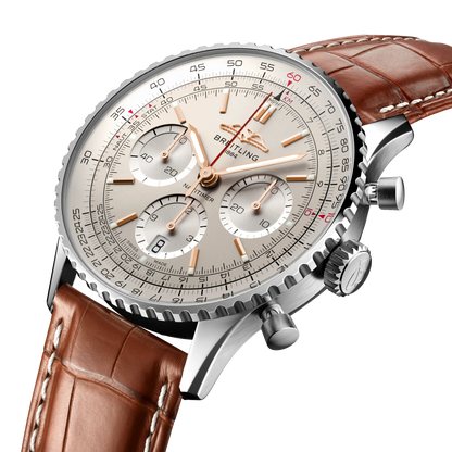 Navitimer B01 Chronograph 41 Stainless steel 41 mm AB0139211G1P1 secondary view