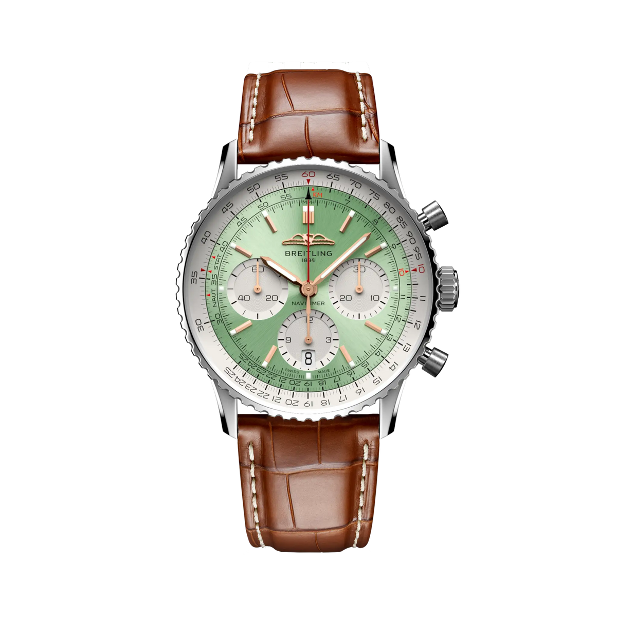 Navitimer B01 Chronograph 41 Stainless steel 41 mm AB0139211L1P1 main view