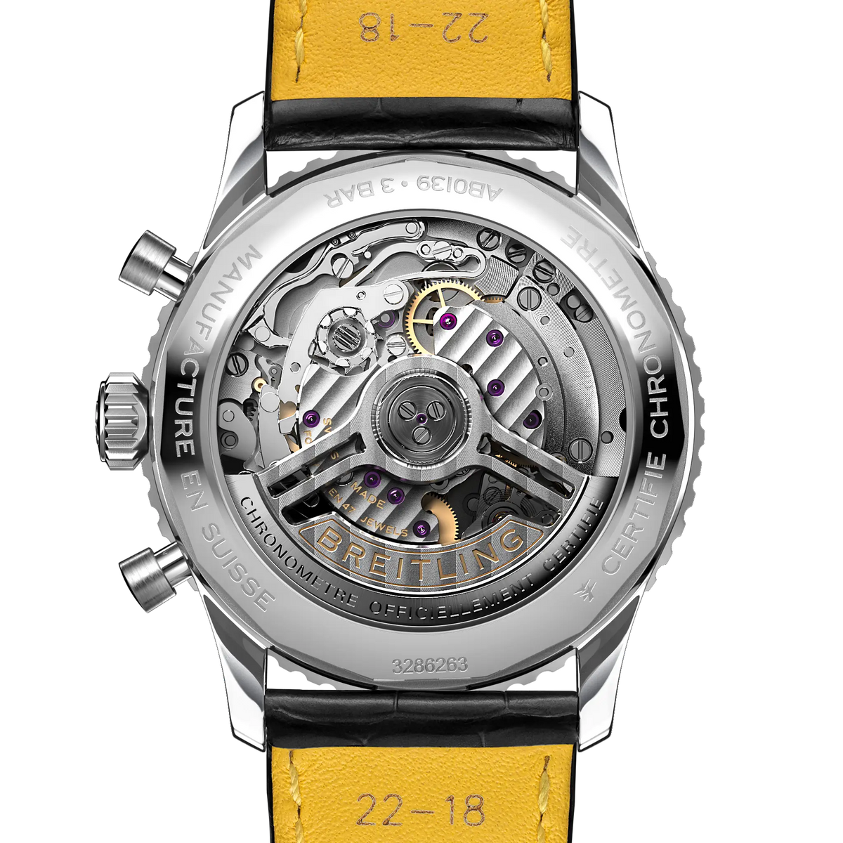 Navitimer B01 Chronograph 41 Stainless steel 41 mm AB0139241C1P1 fourth view