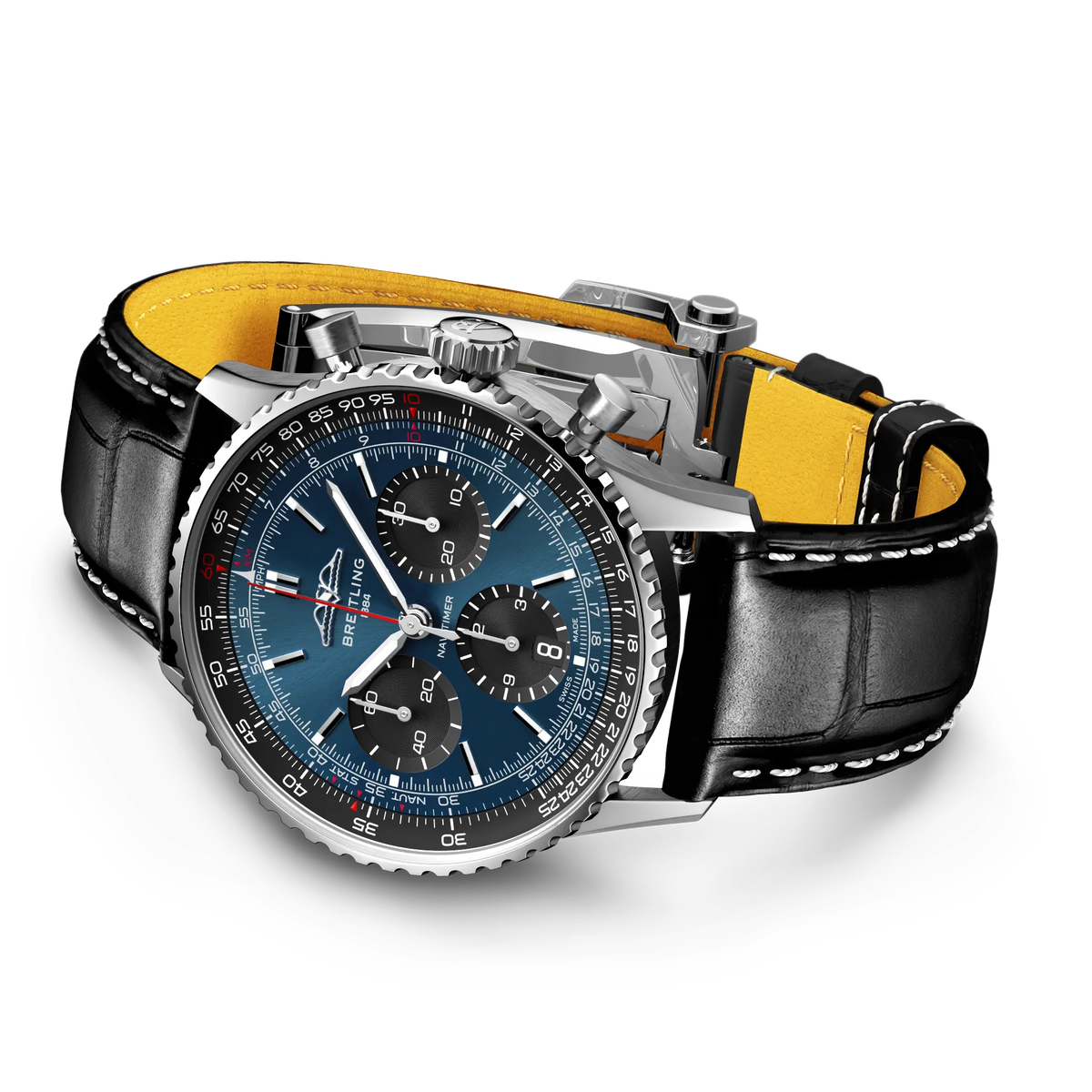 Navitimer B01 Chronograph 41 Stainless steel 41 mm AB0139241C1P1 third view