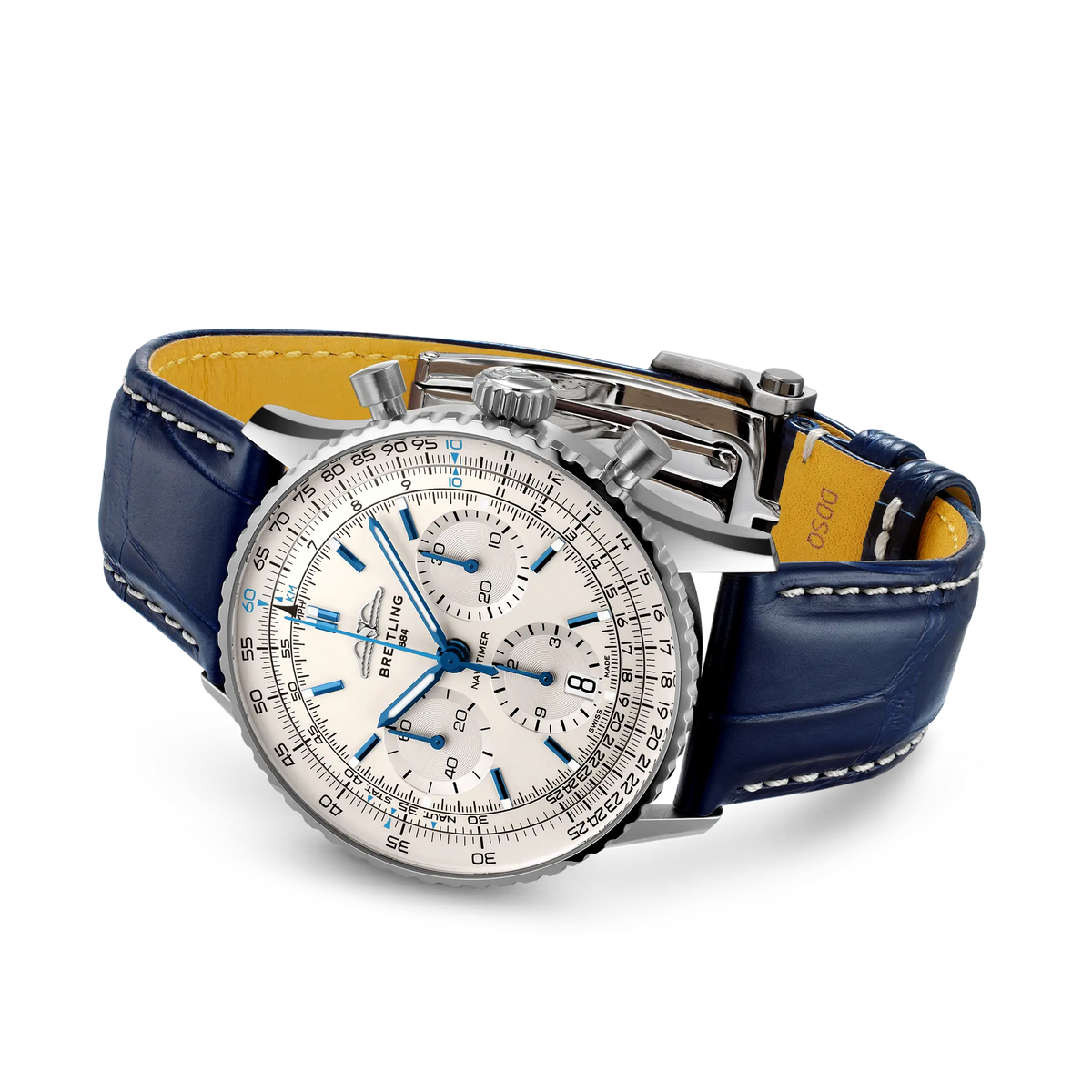 Navitimer B01 Chronograph 41 Stainless steel 41 mm AB0139A71G1P1 third view