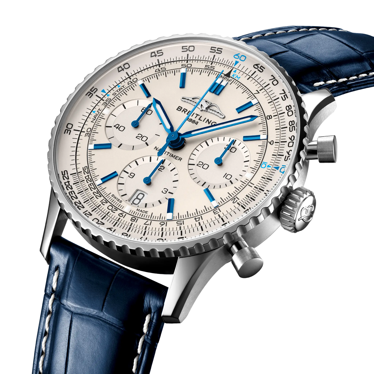 Navitimer B01 Chronograph 41 Stainless steel 41 mm AB0139A71G1P1 secondary view
