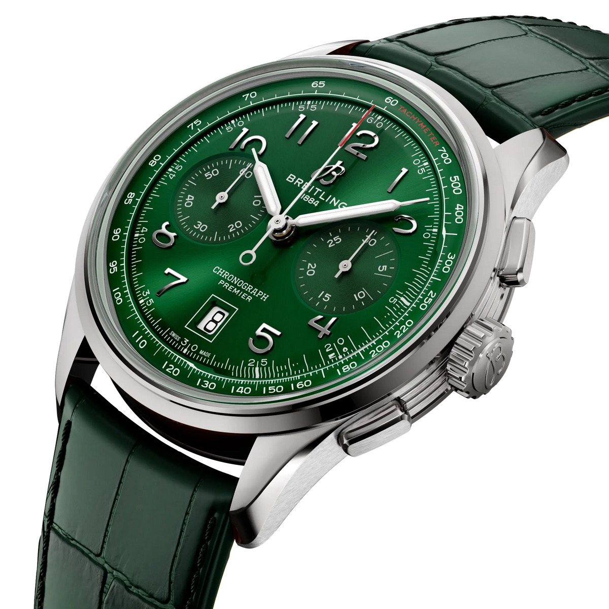 Premier B01 Chronograph 42 Stainless steel 42 mm AB0145371L1P2 second view