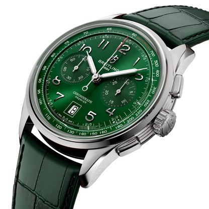 Premier B01 Chronograph 42 Stainless steel 42 mm AB0145371L1P2 second view
