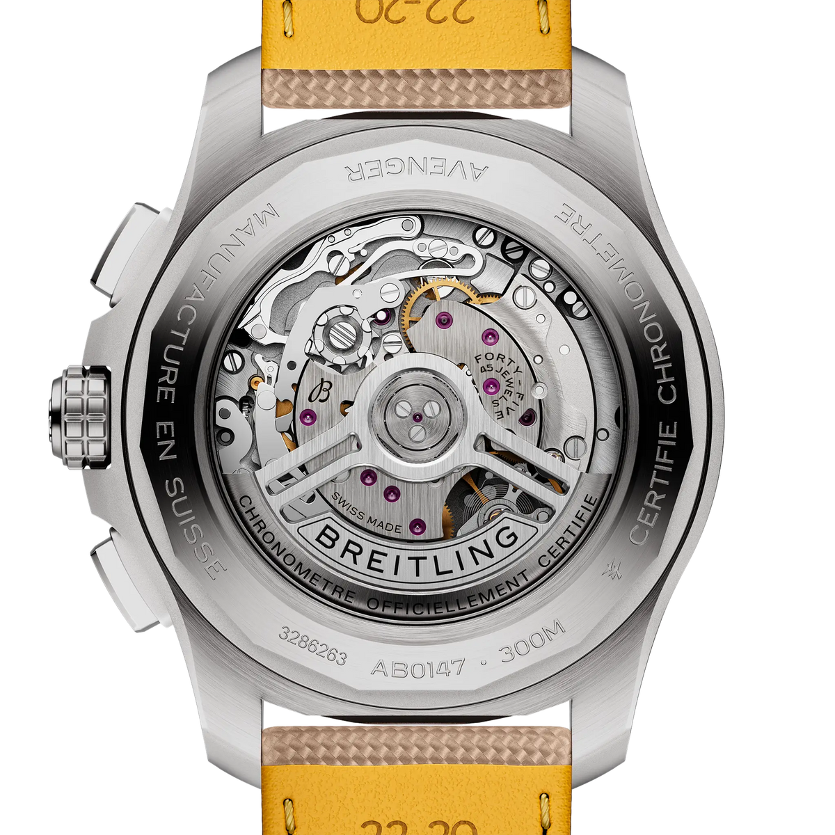 Avenger B01 Chronograph 44 Stainless steel 44 mm AB0147101A1X1 fourth view