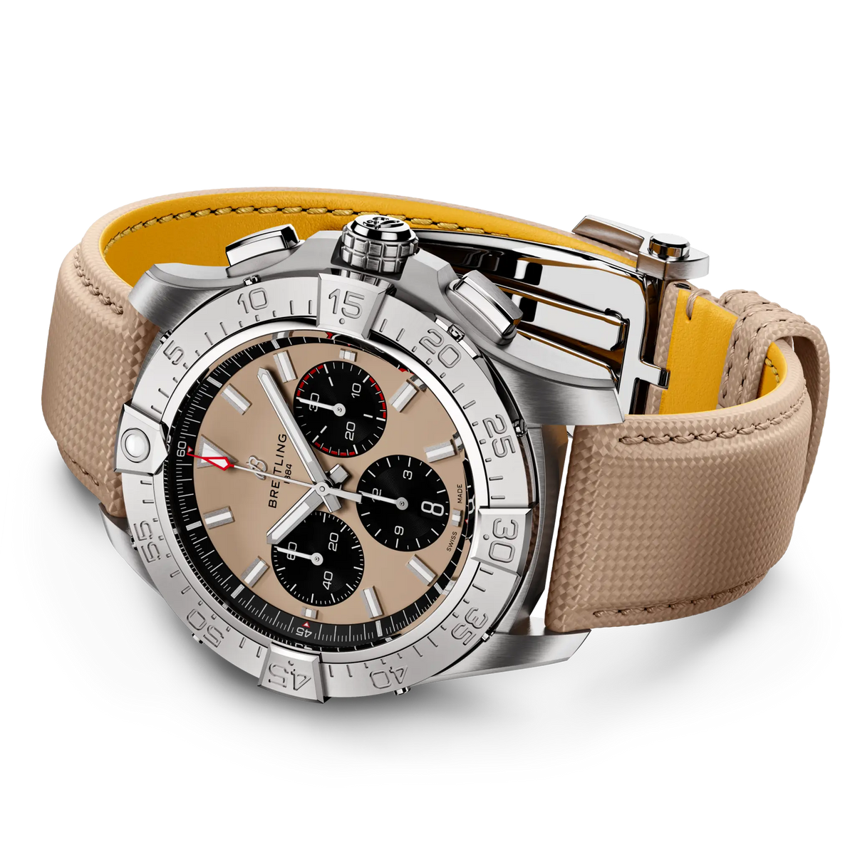 Avenger B01 Chronograph 44 Stainless steel 44 mm AB0147101A1X1 third view