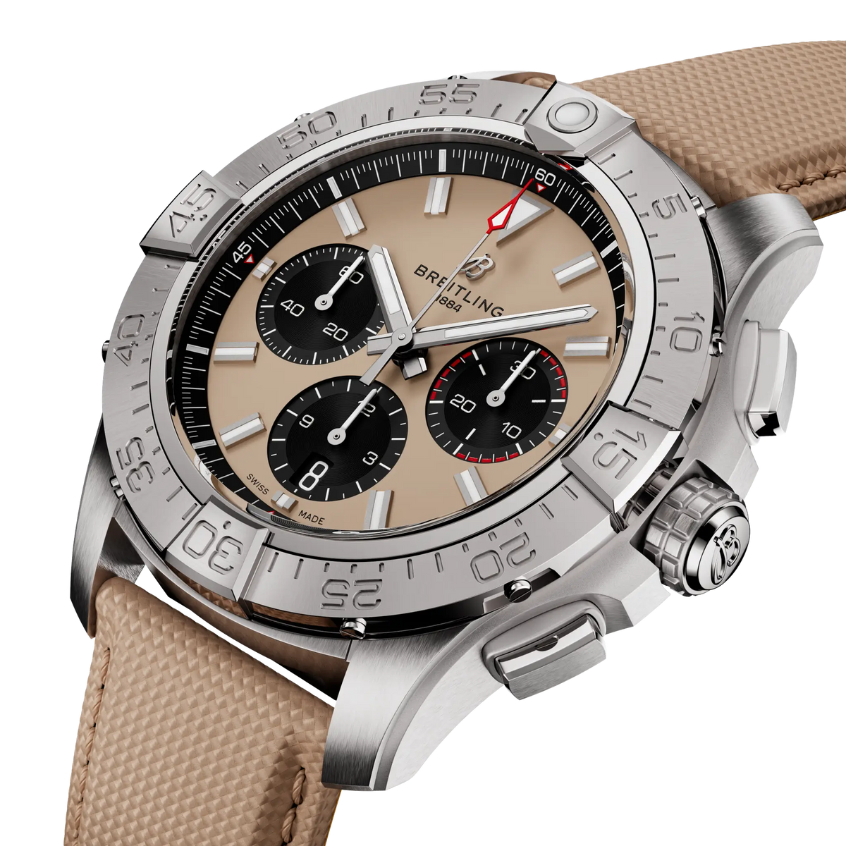 Avenger B01 Chronograph 44 Stainless steel 44 mm AB0147101A1X1 second view