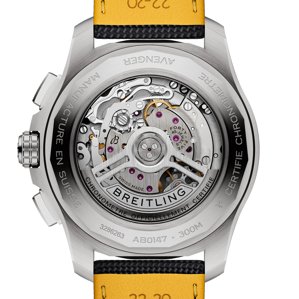 Avenger B01 Chronograph 44 Stainless steel 44 mm AB0147101B1X1 fourth view