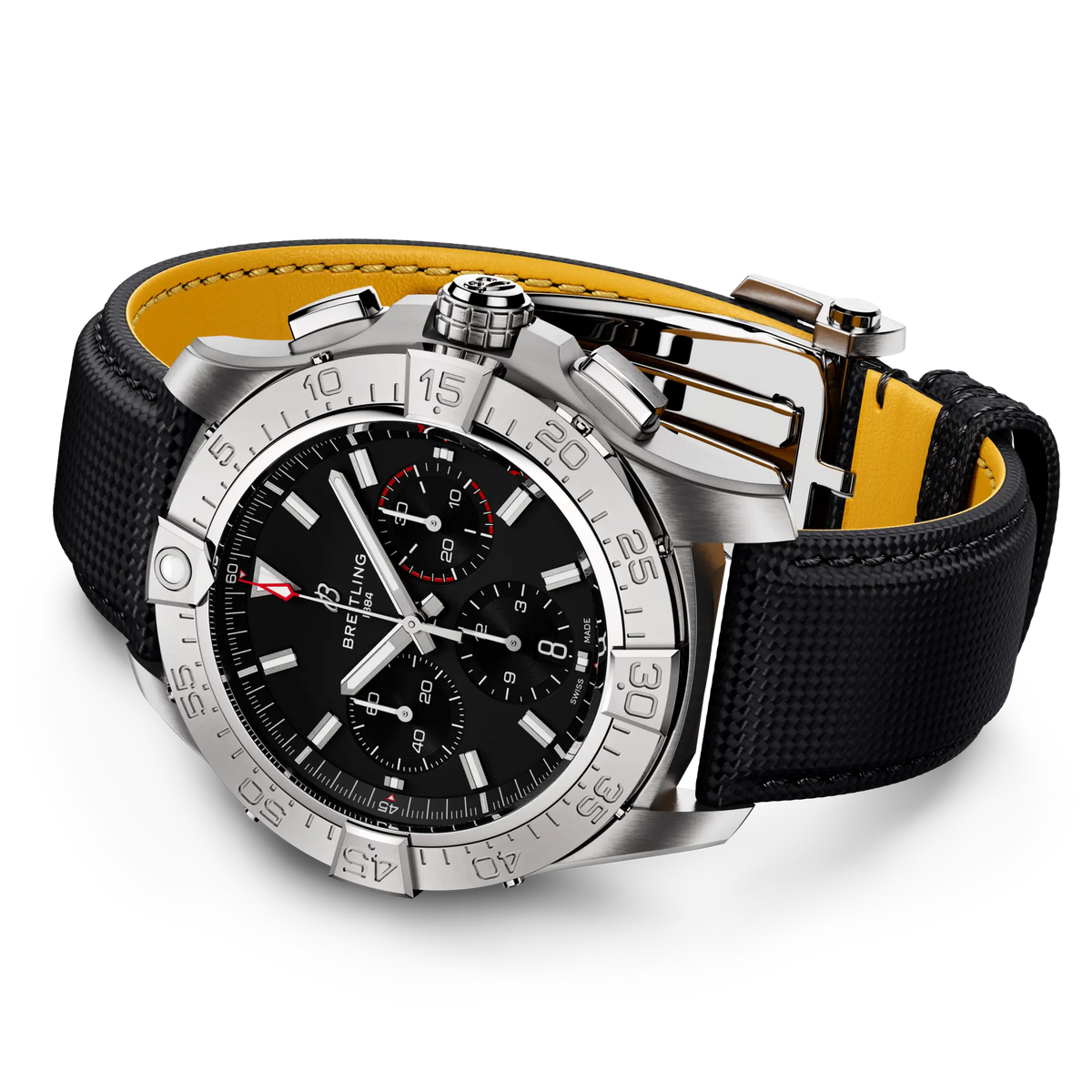 Avenger B01 Chronograph 44 Stainless steel 44 mm AB0147101B1X1 third view