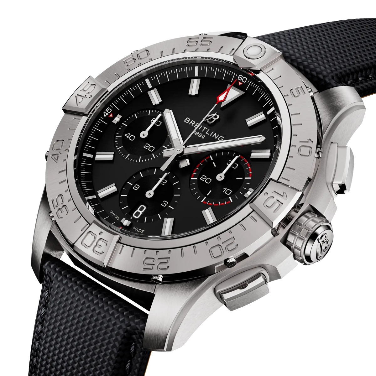 Avenger B01 Chronograph 44 Stainless steel 44 mm AB0147101B1X1 second view