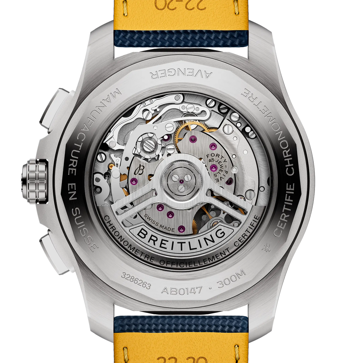 Avenger B01 Chronograph 44 Stainless steel 44 mm AB0147101C1X1 fourth view