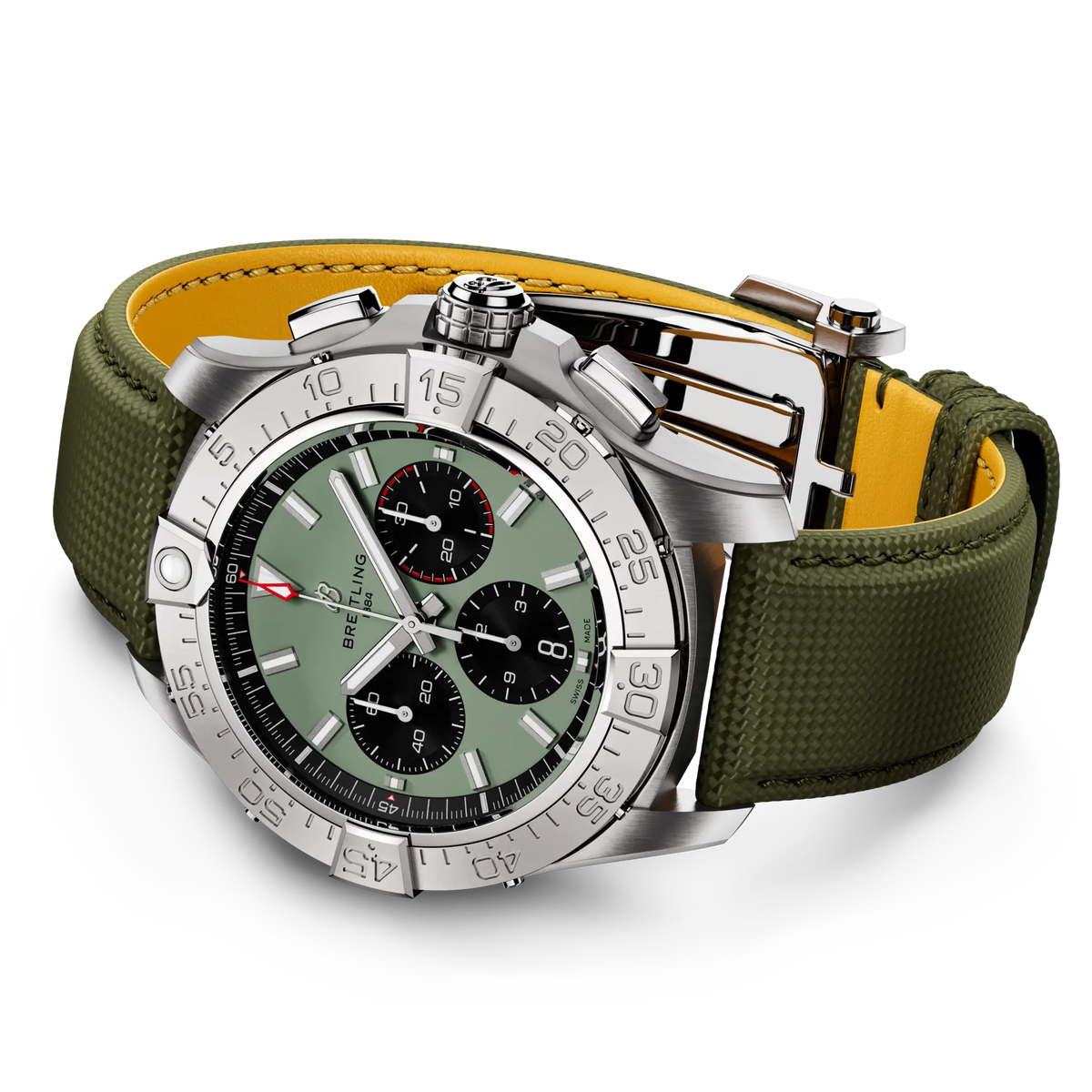Avenger B01 Chronograph 44 Stainless steel 44 mm AB0147101L1X1 third view