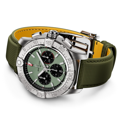 Avenger B01 Chronograph 44 Stainless steel 44 mm AB0147101L1X1 third view