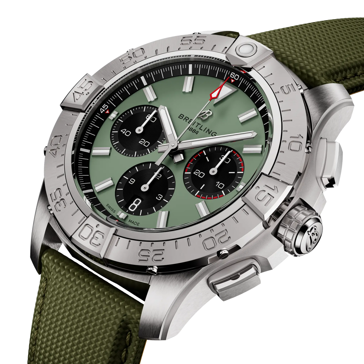 Avenger B01 Chronograph 44 Stainless steel 44 mm AB0147101L1X1 second view