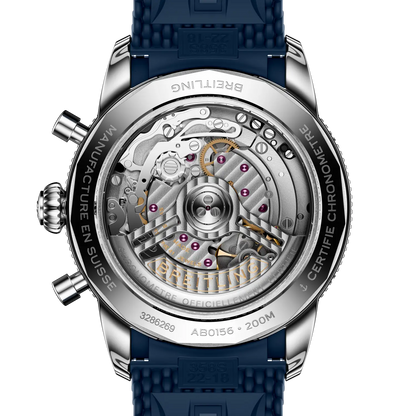 Superocean Heritage B01 Chronograph 42 Stainless steel 42 mm AB0156161C1S1 third view