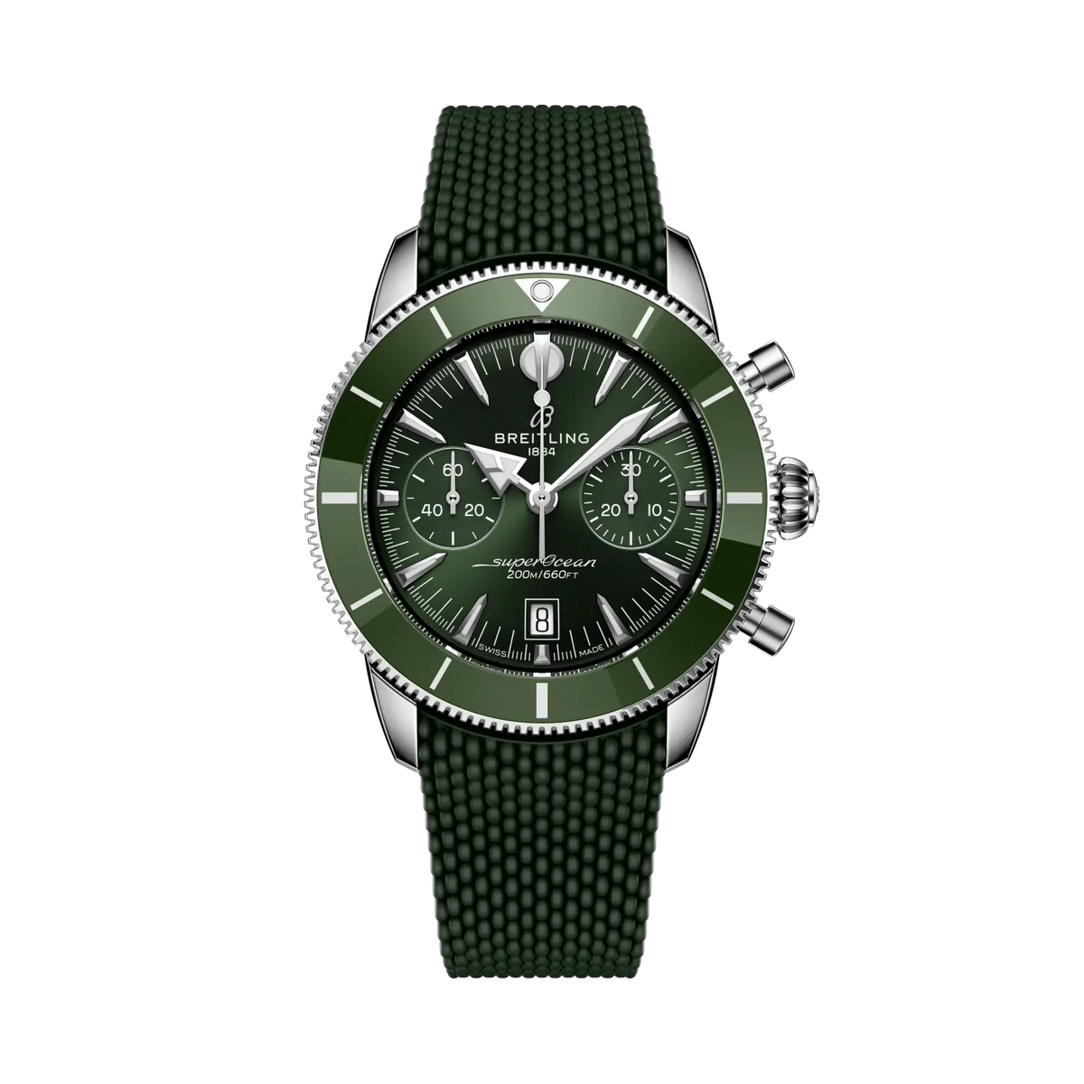 Superocean Heritage B01 Chronograph 42 Stainless steel 42 mm AB0156361L1S1 main view