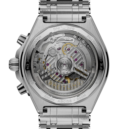 Chronomat B01 Chronograph 42 Stainless steel 42 mm AB0158101A1A1 fourth view