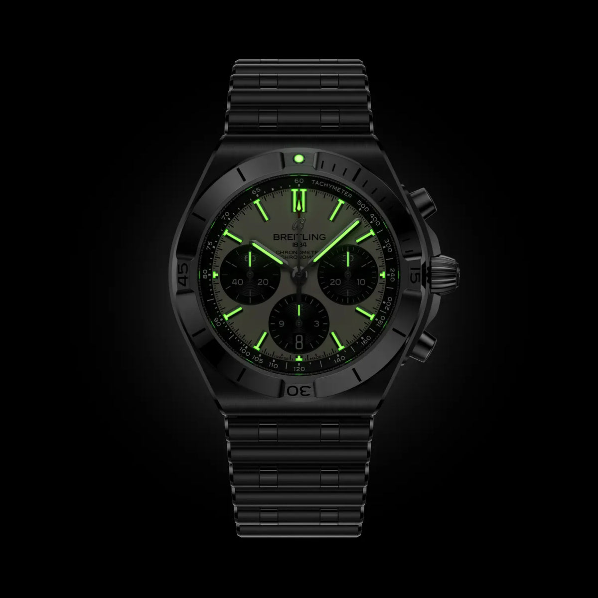 Chronomat B01 Chronograph 42 Stainless steel 42 mm AB0158101A1A1 fifth view