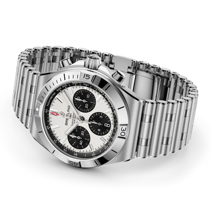 Chronomat B01 Chronograph 42 Stainless steel 42 mm AB0158101A1A1 third view