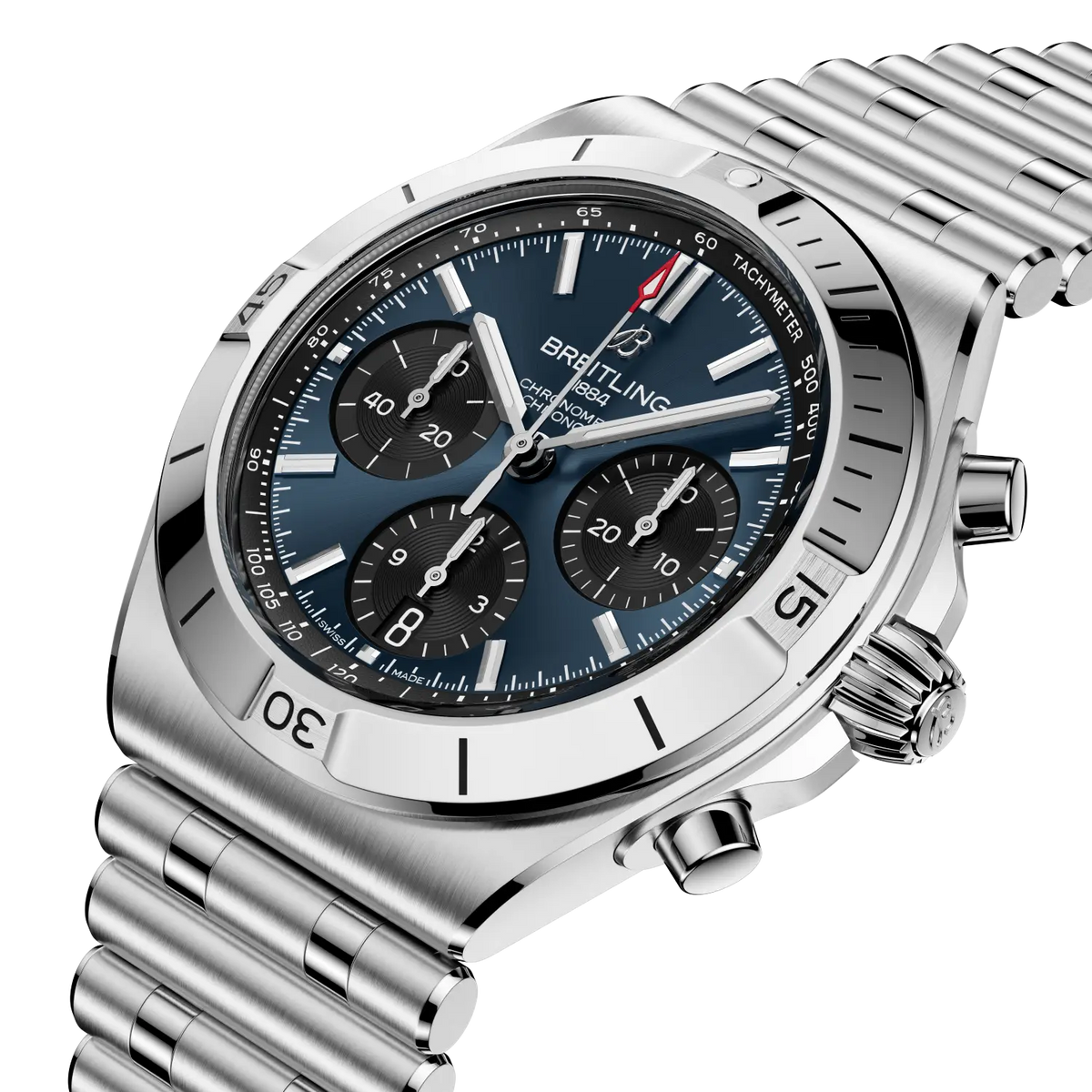 Chronomat B01 Chronograph 42 Stainless steel 42 mm AB0158101C1A1 second view