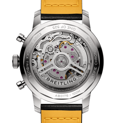 Top Time B01 Chronograph 41 Eddy Merckx Stainless steel 41 mm AB01762C1I1X1 third view