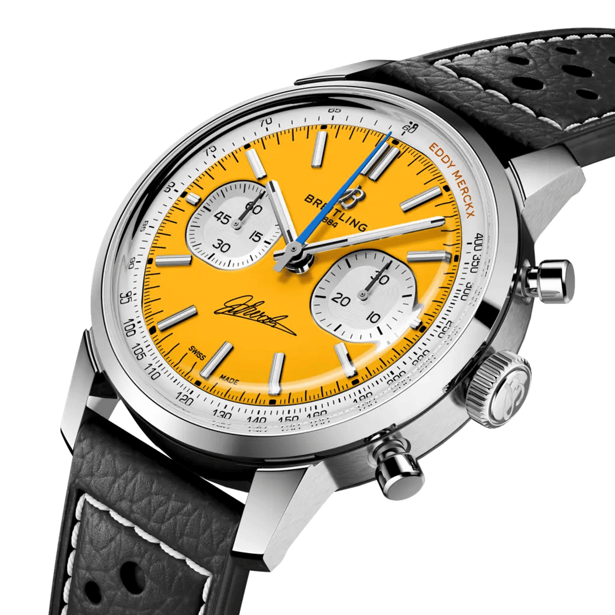 Top Time B01 Chronograph 41 Eddy Merckx Stainless steel 41 mm AB01762C1I1X1 fifth view