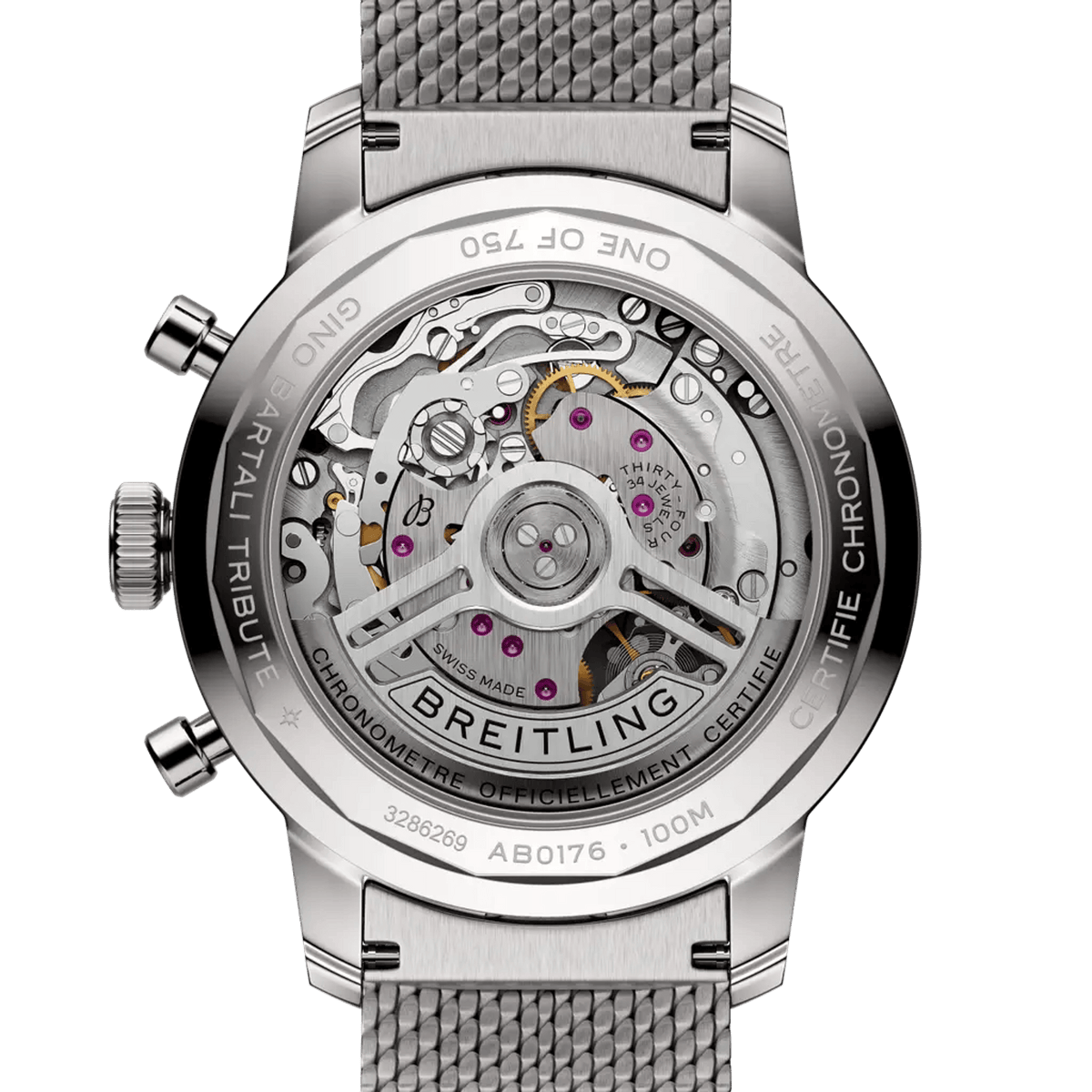 Top Time B01 Gino Bartali Stainless steel 41 mm AB01767A1C1A1 third view