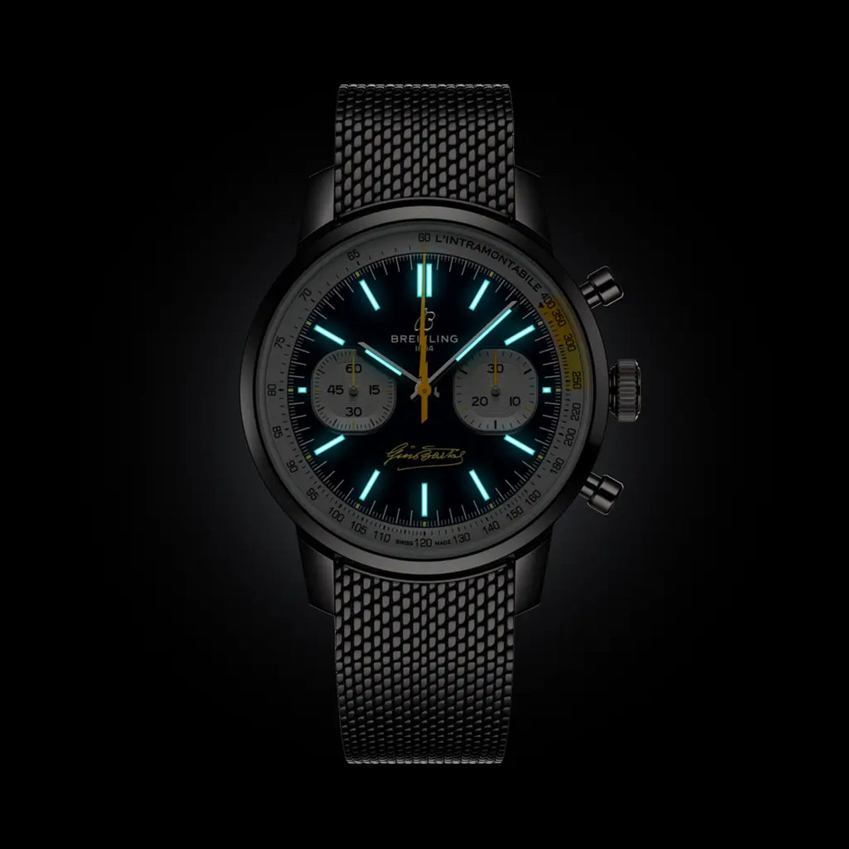 Top Time B01 Gino Bartali Stainless steel 41 mm AB01767A1C1A1 fourth view