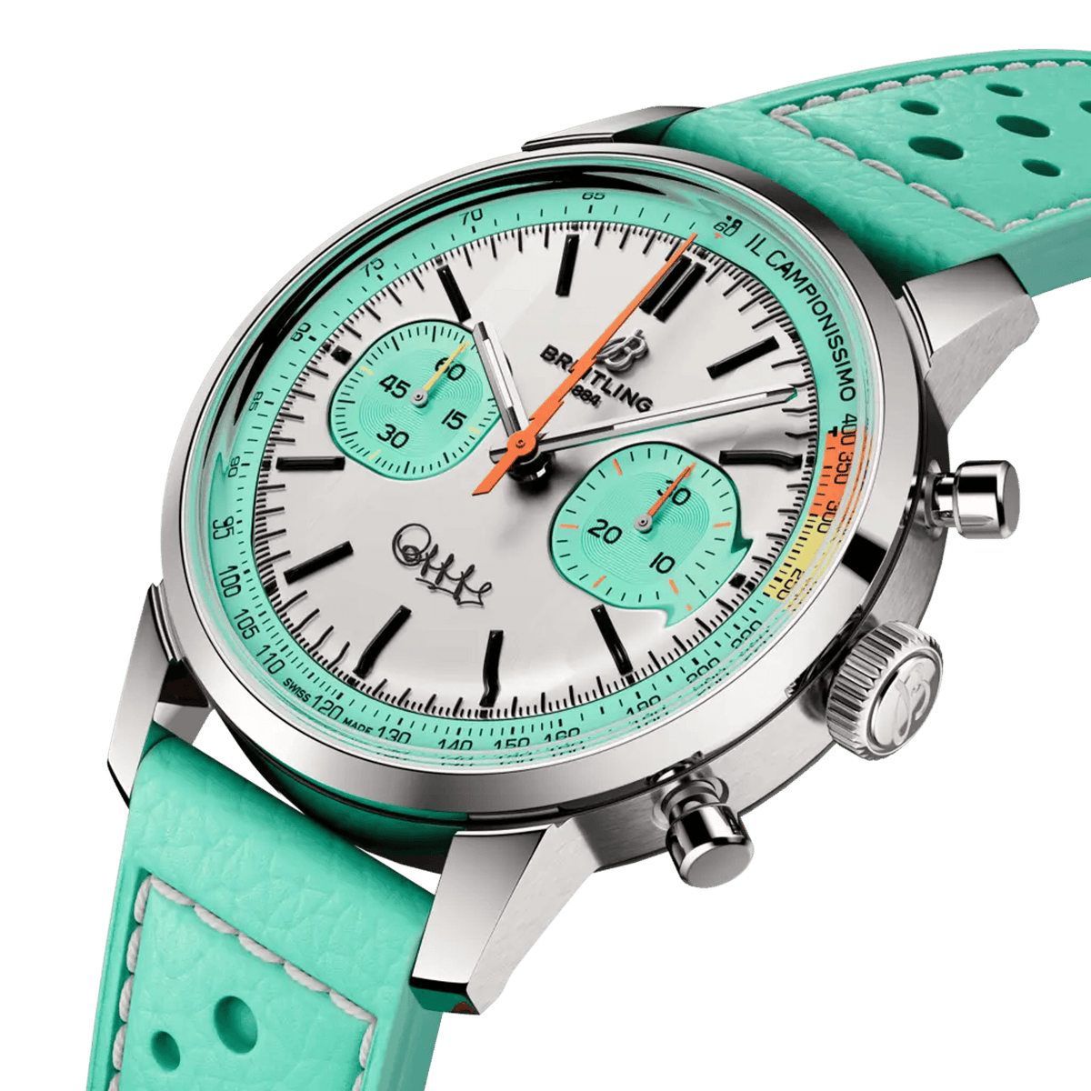 Top Time B01 Fausto Coppi Stainless steel 41 mm AB01768A1A1X1 6th view