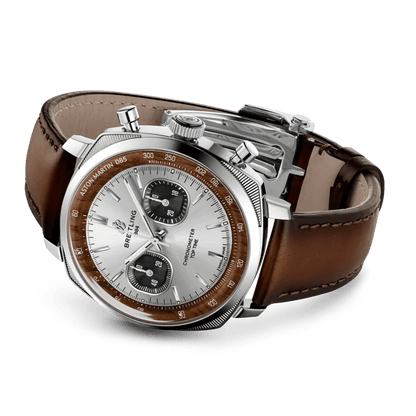 Top Time B01 Chronograph 41 Tribute to Aston Martin DB5 Stainless steel 41 mm AB0178121G1X1 second view