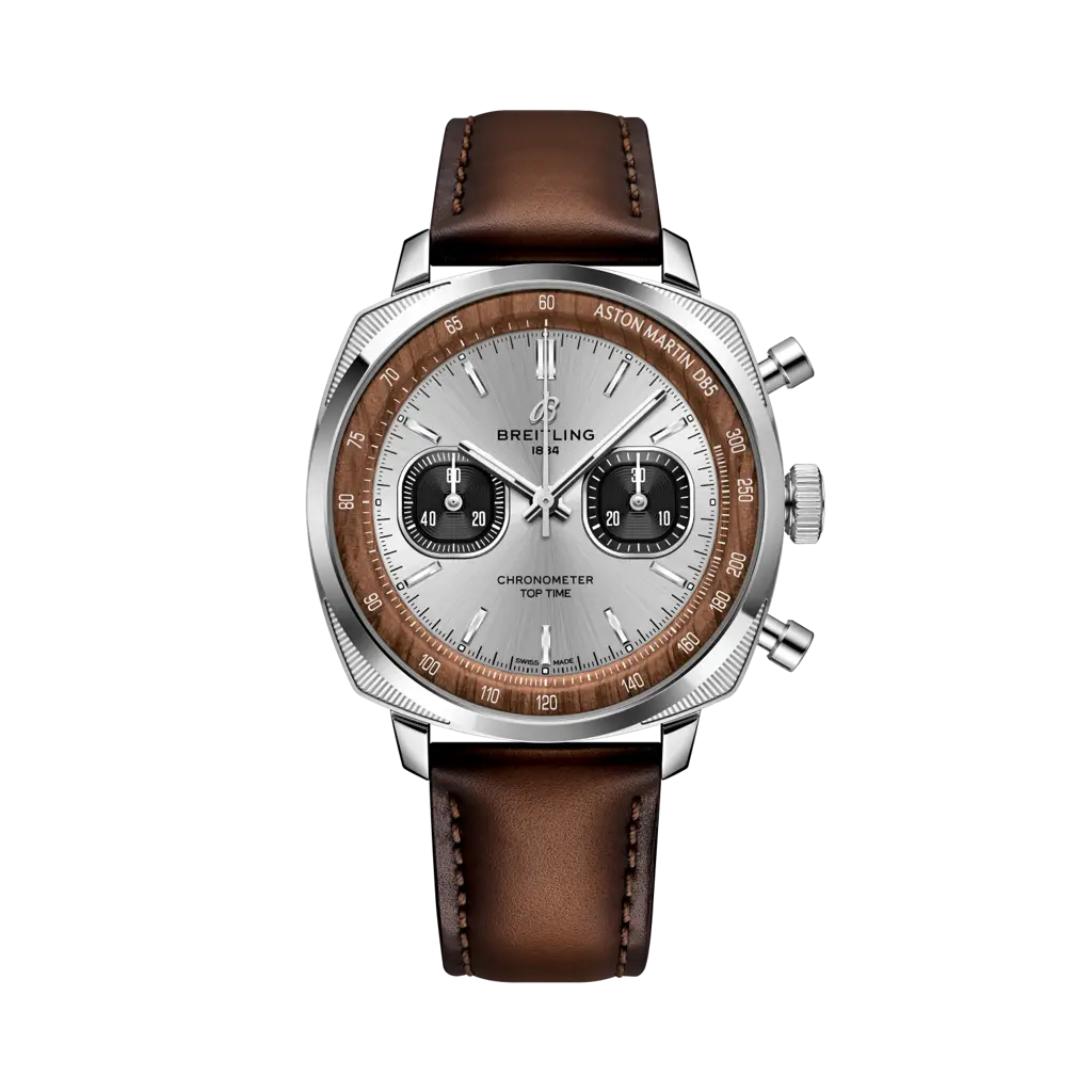 Top Time B01 Chronograph 41 Tribute to Aston Martin DB5 Stainless steel 41 mm AB0178121G1X1 main view