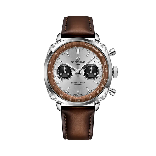 Top Time B01 Chronograph 41 Tribute to Aston Martin DB5 Stainless steel 41 mm AB0178121G1X1 main view