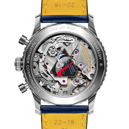 Navitimer B02 Chronograph 41 Cosmonaute ARTEMIS II Stainless steel 41 mm AB02307A1C1P1 fourth view