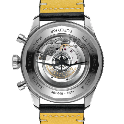 Super AVI B04 Chronograph GMT 46 Tribute to Vought F4U Corsair Stainless steel 46 mm AB04451A1C1X1 fourth view