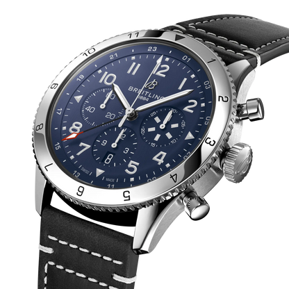 Super AVI B04 Chronograph GMT 46 Tribute to Vought F4U Corsair Stainless steel 46 mm AB04451A1C1X1 second view