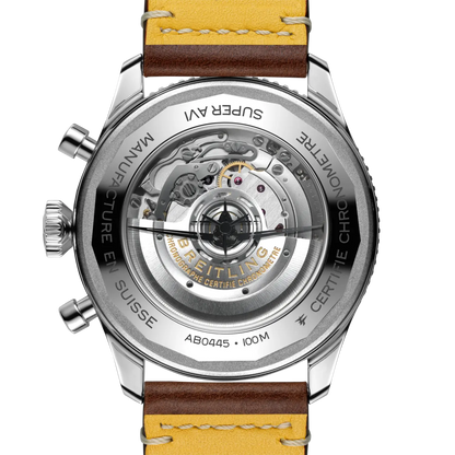Super AVI B04 Chronograph GMT 46 Curtiss Warhawk Stainless steel 46 mm AB04452A1L1X1 fourth view