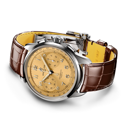 Premier B09 Chronograph 40 Stainless steel 40 mm AB0930F51H1P1 third view