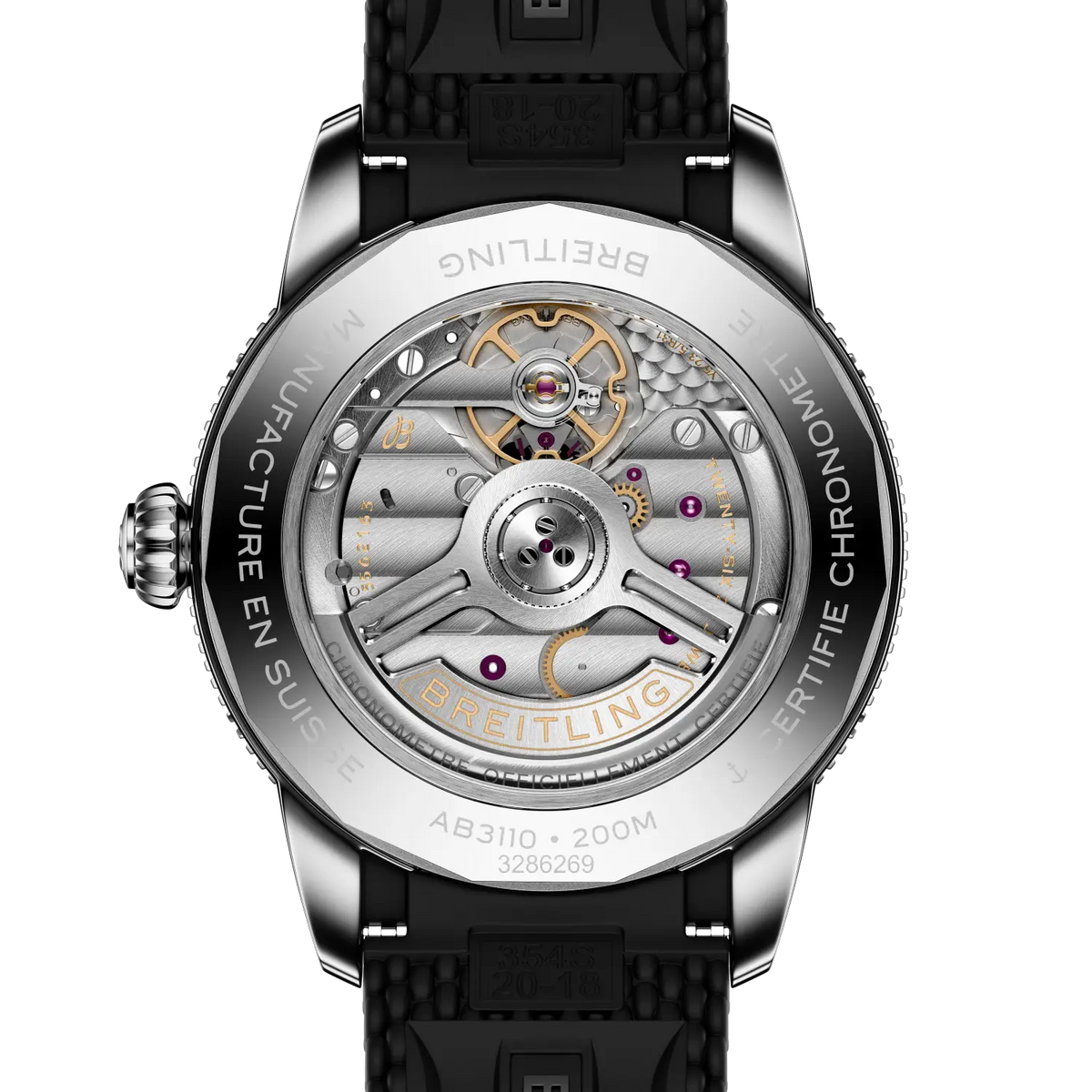 Superocean Heritage B31 Automatic 40 Stainless steel 40 mm AB3110241B1S1 third view
