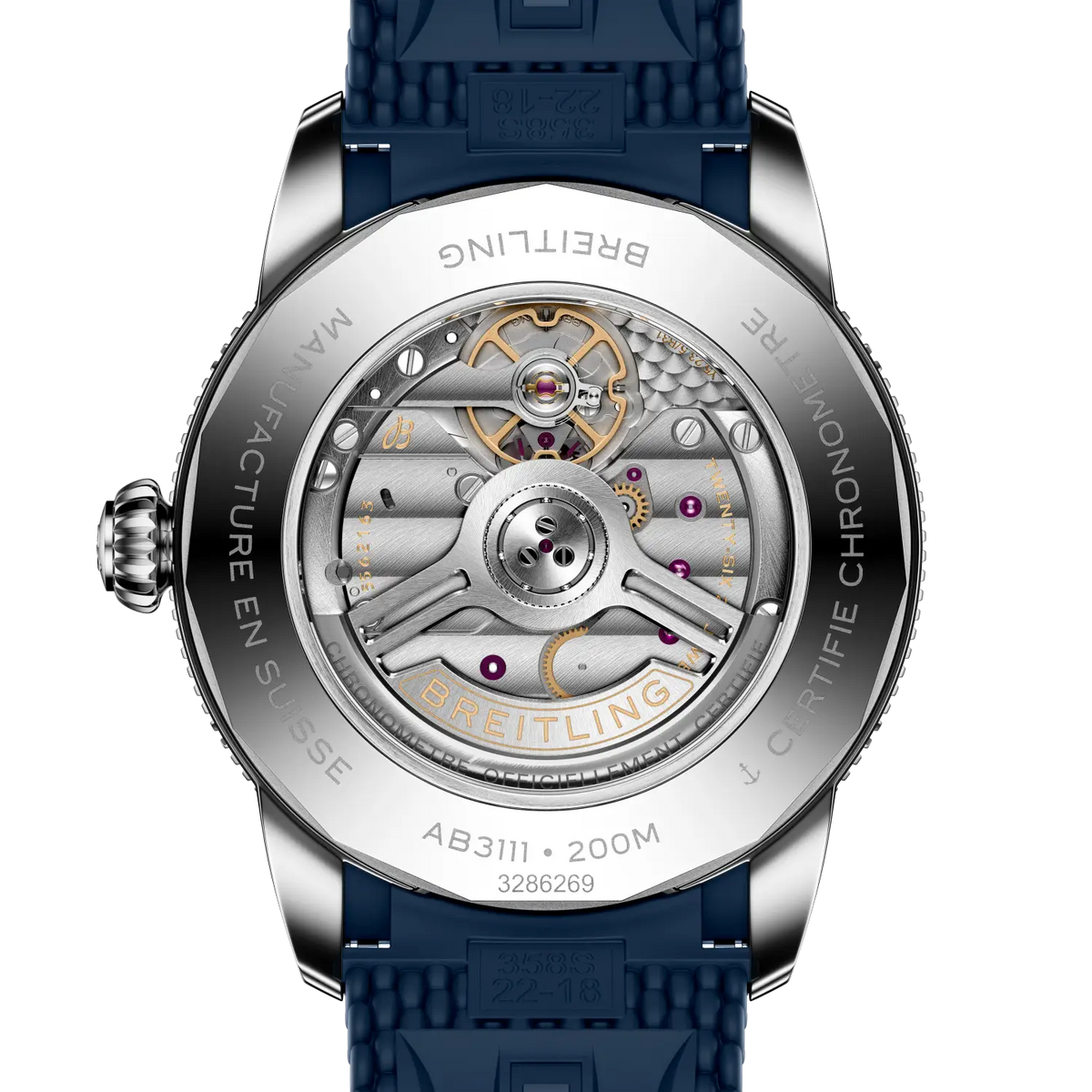 Superocean Heritage B31 Automatic 42 Stainless steel 42 mm AB3111161C1S1 third view