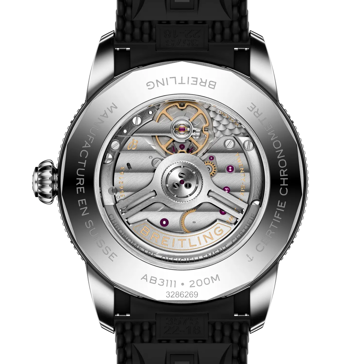 Superocean Heritage B31 Automatic 42 Stainless steel 42 mm AB3111241B1S1 third view