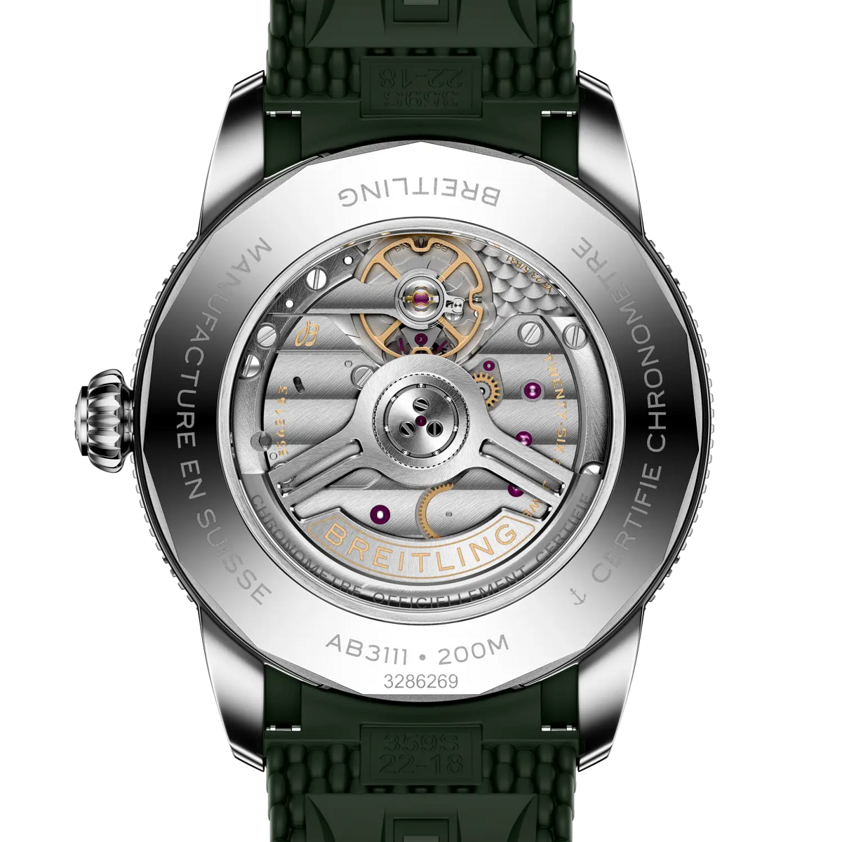 Superocean Heritage B31 Automatic 42 Stainless steel 42 mm AB3111361L1S1 third view