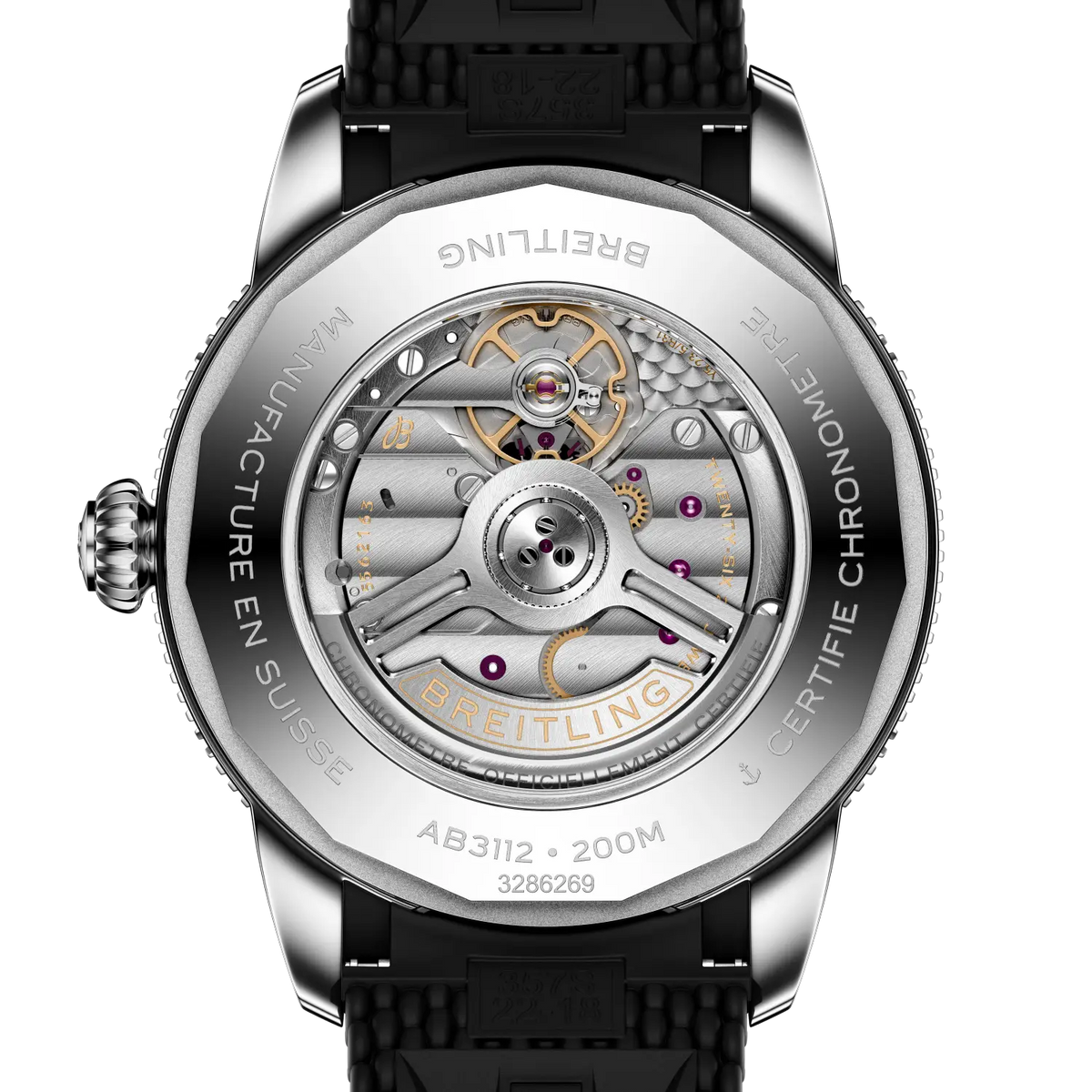 Superocean Heritage B31 Automatic 44 Stainless steel 44 mm AB3112241B1S1 third view